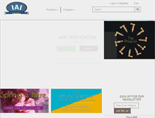 Tablet Screenshot of iaicorporation.com